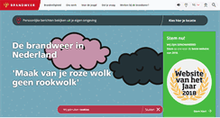 Desktop Screenshot of brandweer.nl